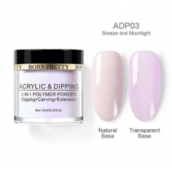 Дипинг и Акрилна Пудра BORN PRETTY ADP03 breeze and moonlight Дипинг и Акрилна Пудра BORN PRETTY ADP03 breeze and moonlight